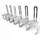 Ensemble de 6 chaises de salle à manger Allmilmö postmodernes, 1980