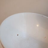 Vintage faceted bowl decorated with roses