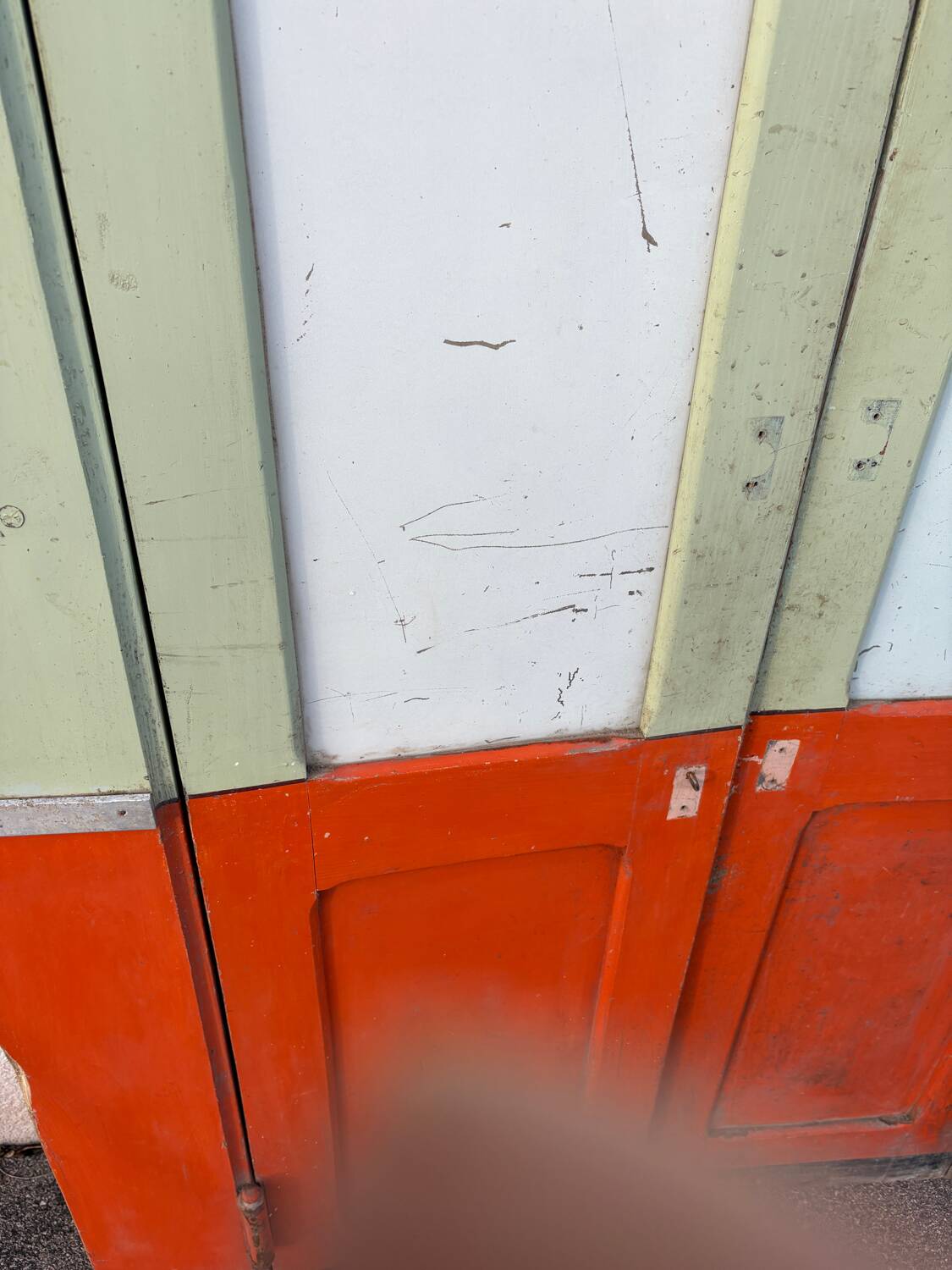 Double door, western hinges