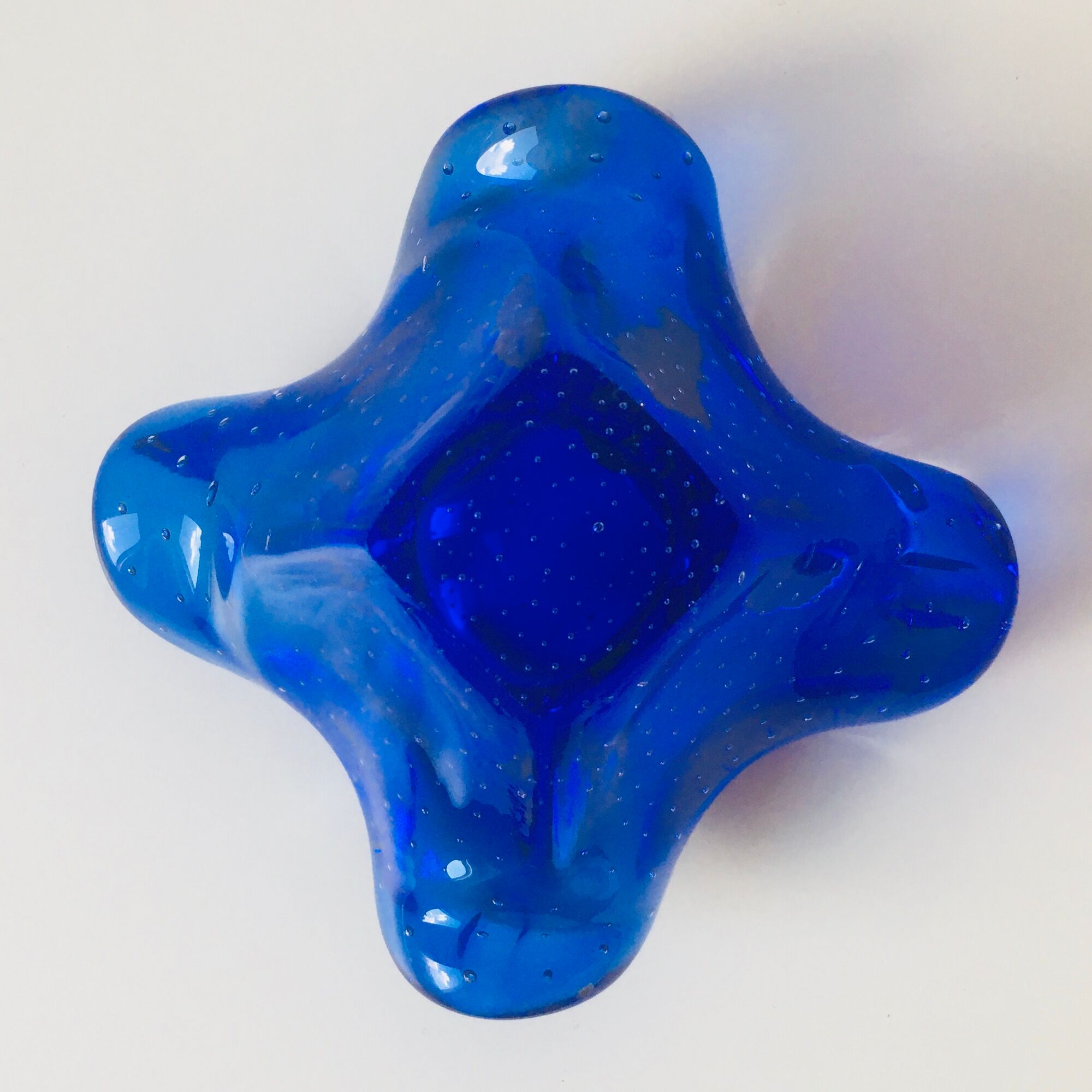 Cendrier Bullicante Murano, années 1960