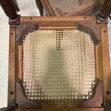 Set of six art deco chairs