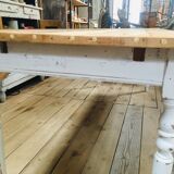 Large white fir country table 1930s
