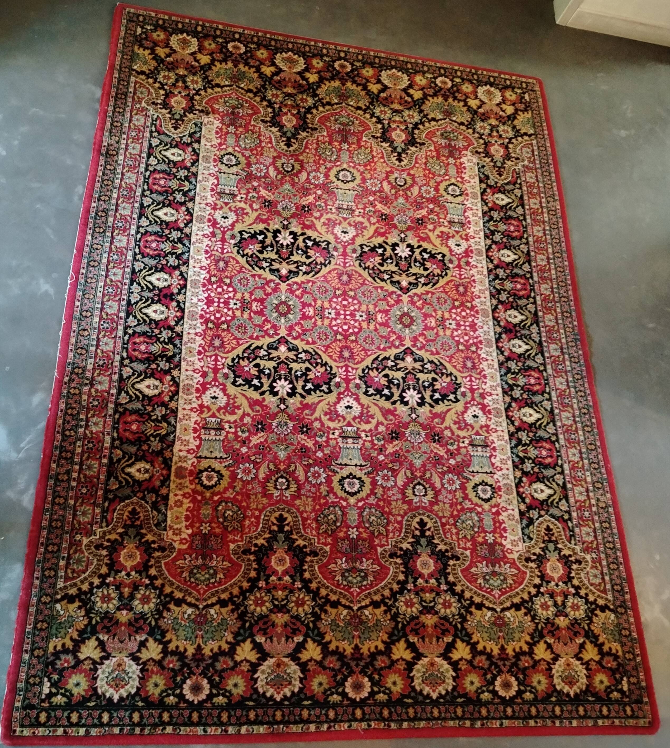Grand tapis vintage