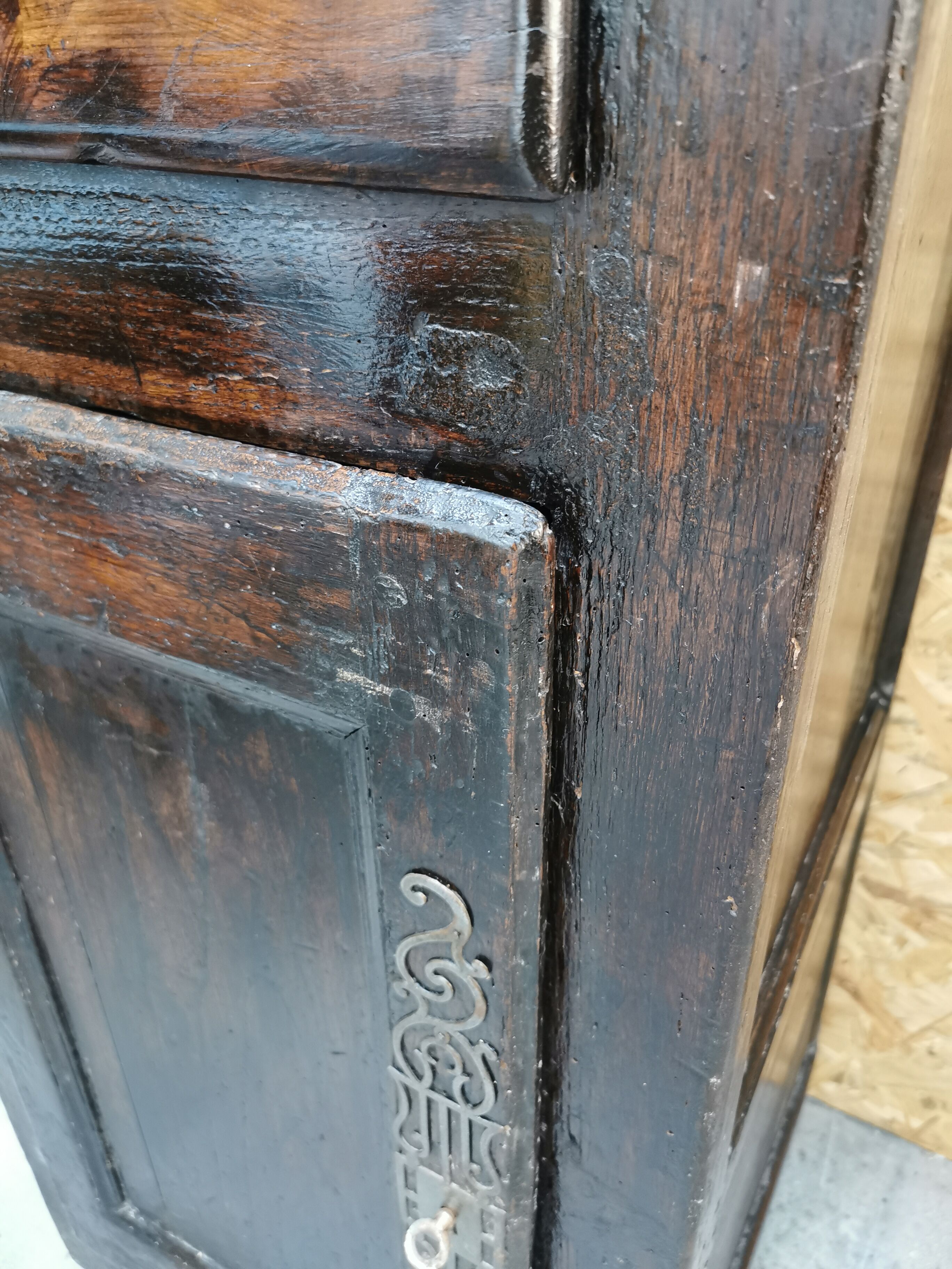 Buffet made of solid wood