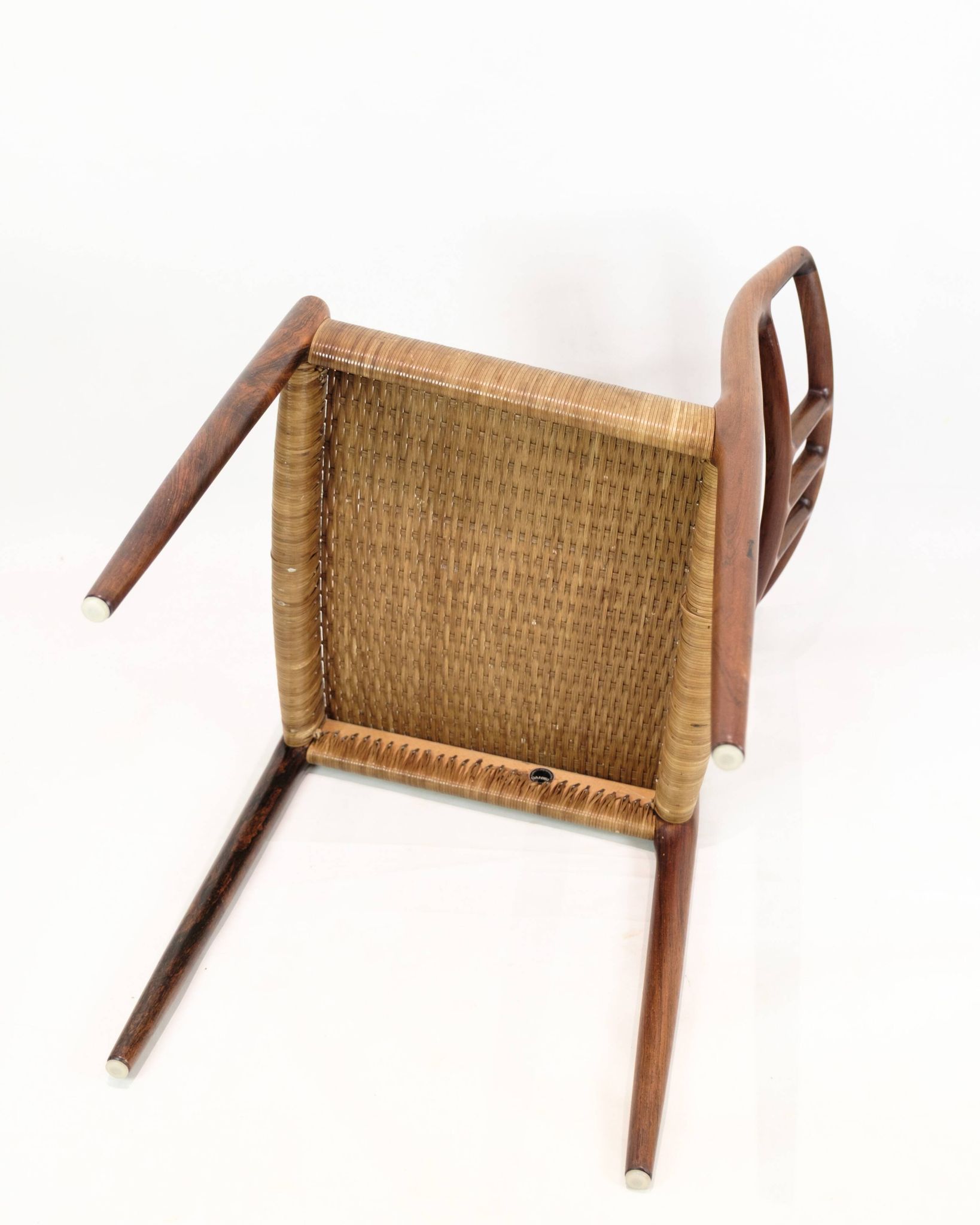Set Of Four Dining Chairs Model 79 In Rosewood By N.O Møller For JL Møller