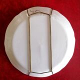 Revolutionary plate 1789 earthenware of Nevers