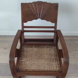 Fauteuil en teck de Birmanie