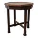 Swedish smoking table, Oak with copper top, 1913 by Nordiska Kompaniet