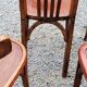 Set of 5 Stella bistro chairs from the 50s