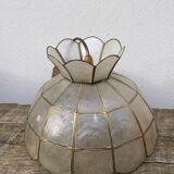 Suspension in mother-of-pearl and lotus brass 1950