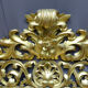 Mirror wooden gold XIX