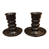 Jean Garillon art deco candle holders