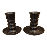 Jean Garillon art deco candle holders