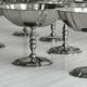 12 stainless steel footed bowls, Letang Remy style