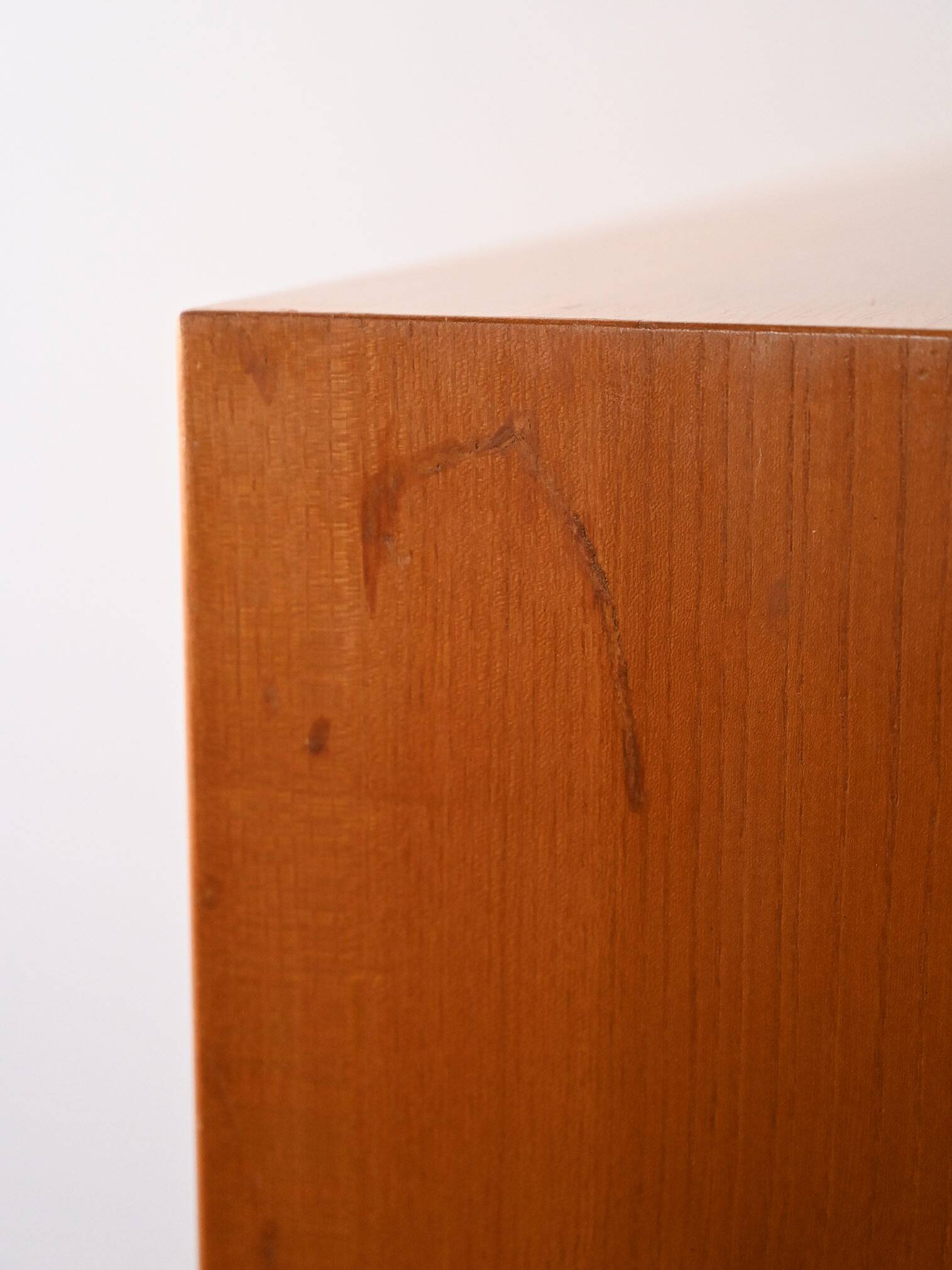 Vintage 1950s bookcase with adjustable shelves