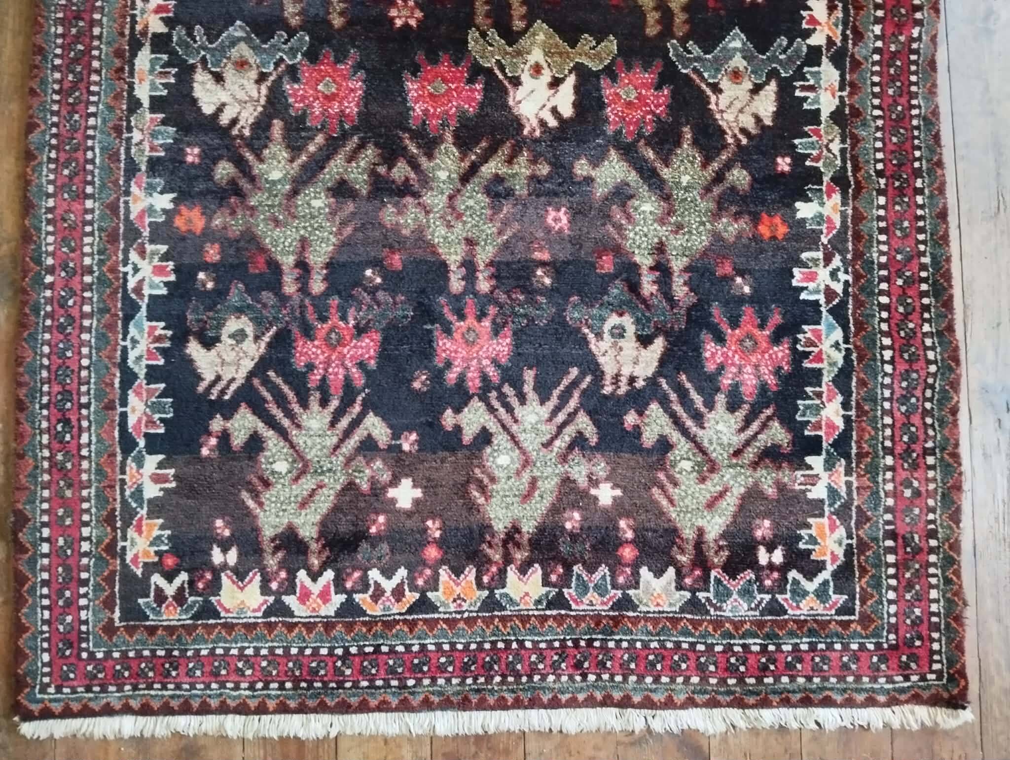 Handmade Persian Chahsavan rug 158x117cm