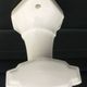 Set of 4 coat hooks, antique porcelain coat rack, art deco circa 1920