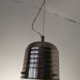 Suspension 80s. Large blown glass bulb