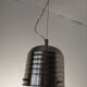 Suspension 80s. Large blown glass bulb