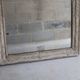Large mirror early 19th old in patinated wood and mercury