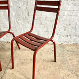 Series of 4 Fermob chairs
