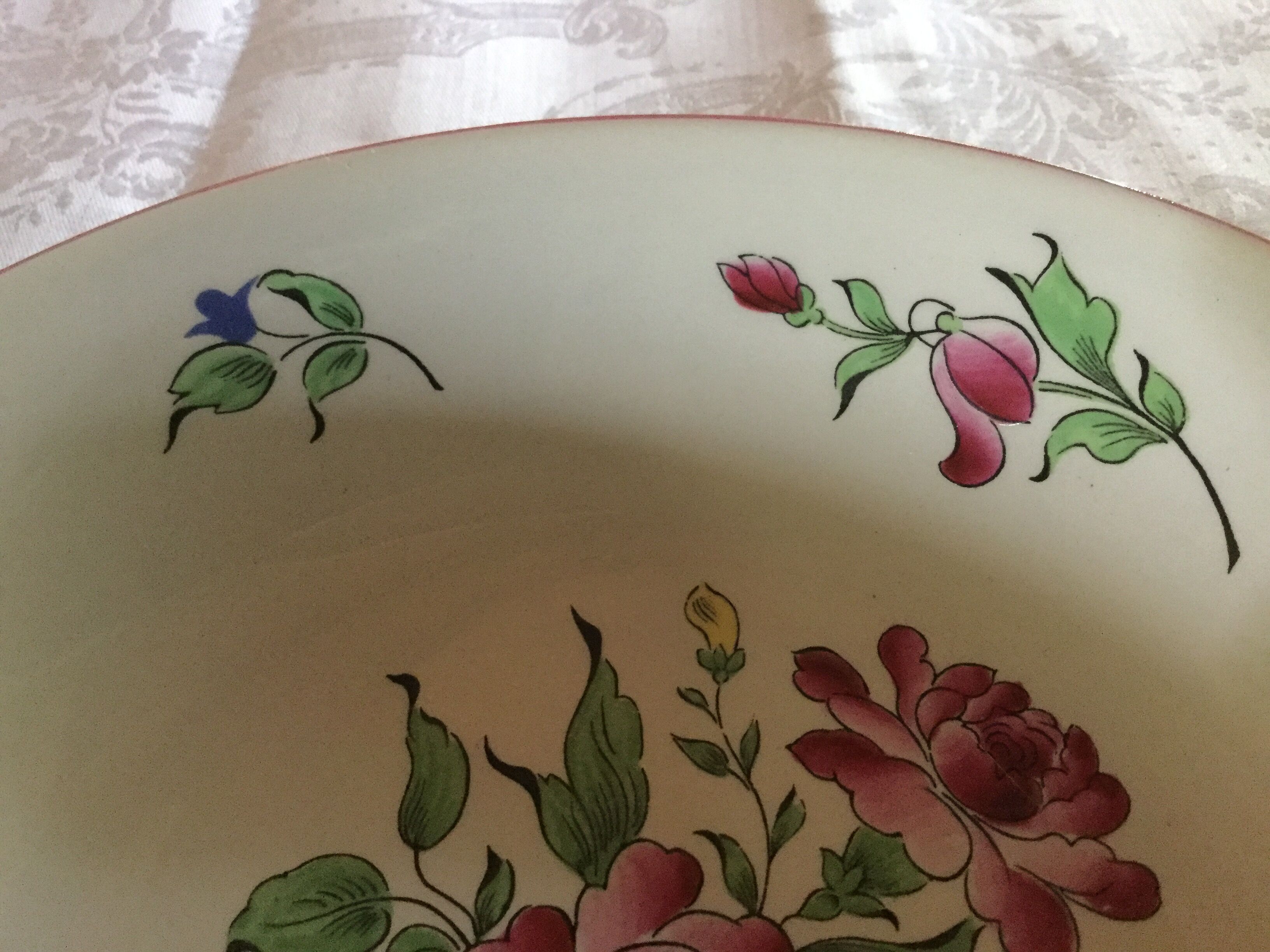 Set of 2 plates KG Luneville