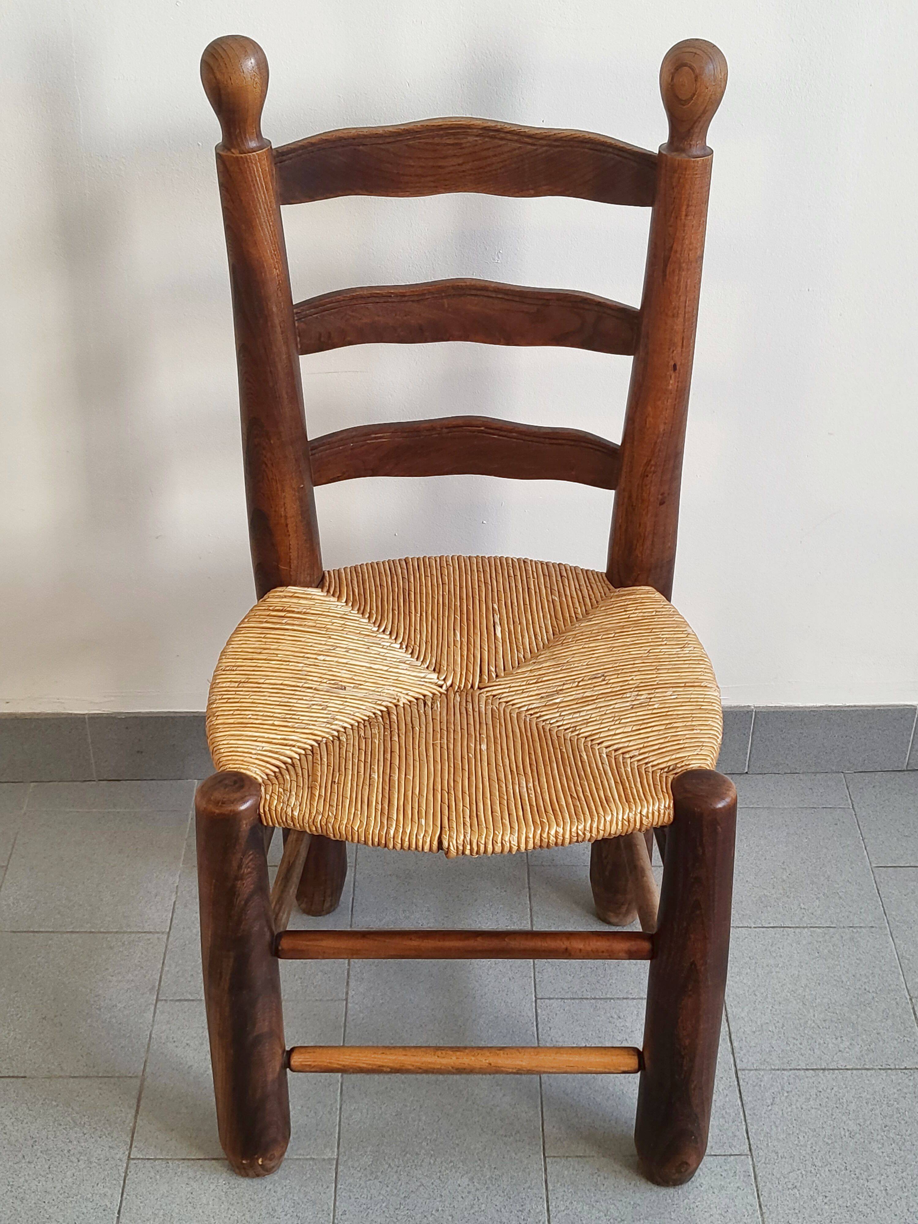 Vintage chair by Charles Dudouyt 1940