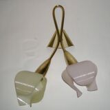 Double flower wall light from the 1950s.
