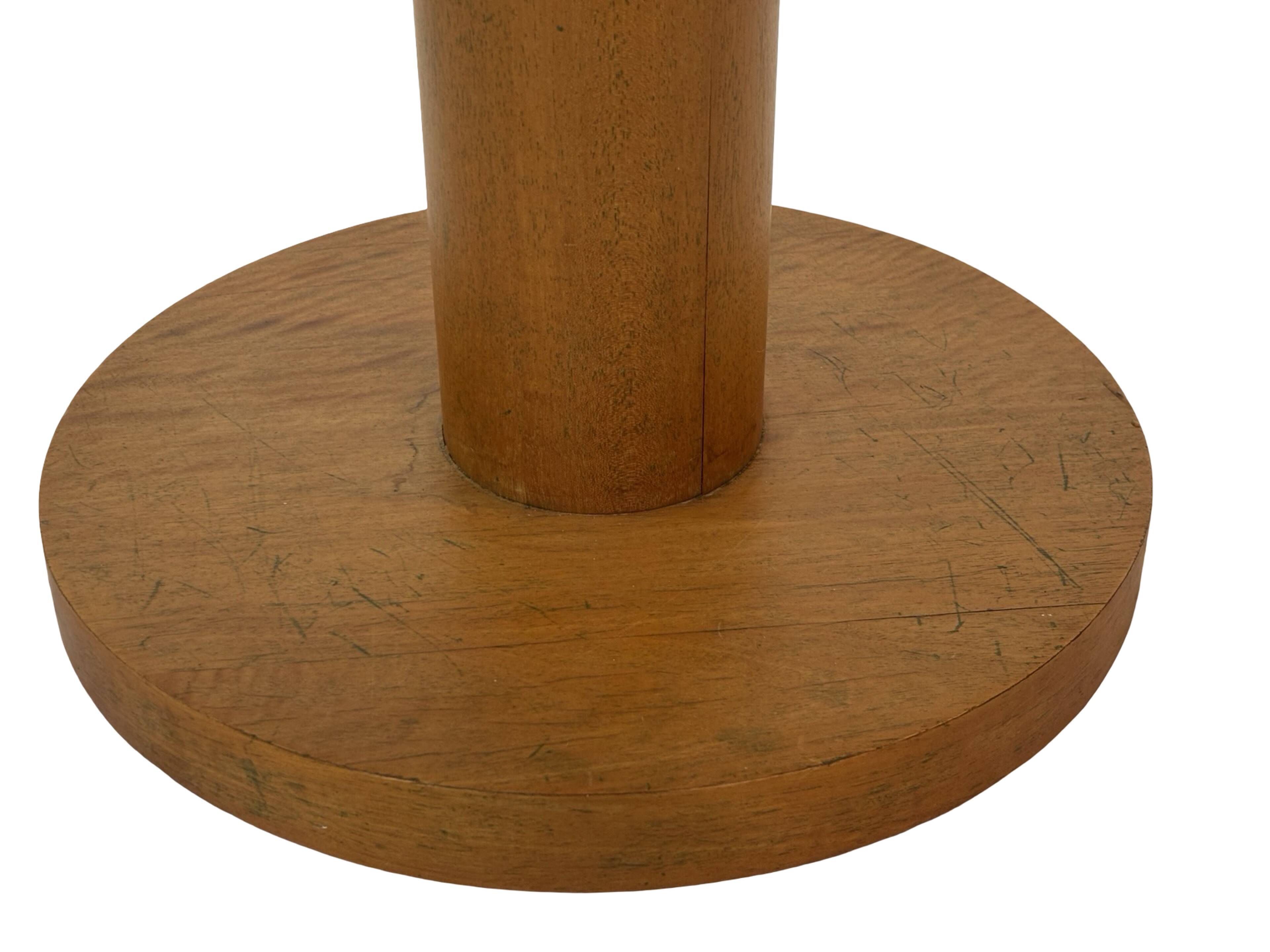 Art Deco Side Table Plant Table Oak 40's Design