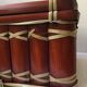 Suitcase in wicker and vintage bamboo