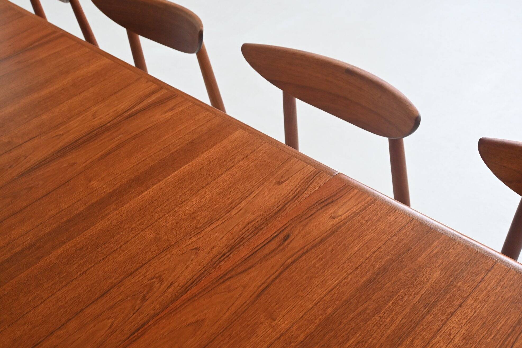 Henning Kjaernulf model 62 dining table teak Soro Stolefabrik Denmark 1958