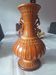 Vase en bois et bambou