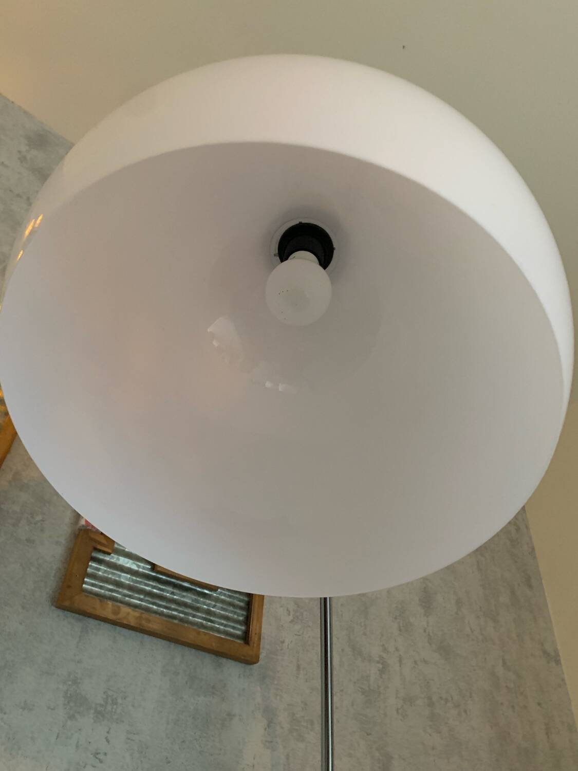 Lampadaire arc agemob vintage 1970
