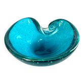 Sommerso ashtray, Barovier & Toso, Murano