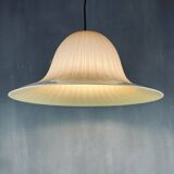 Vintage Murano glass tulip pendant lamp, Italy, 1970s.
