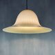 Vintage Murano glass tulip pendant lamp, Italy, 1970s.