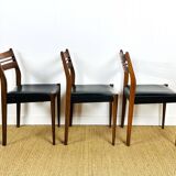 3 Scandinavian chairs 1960
