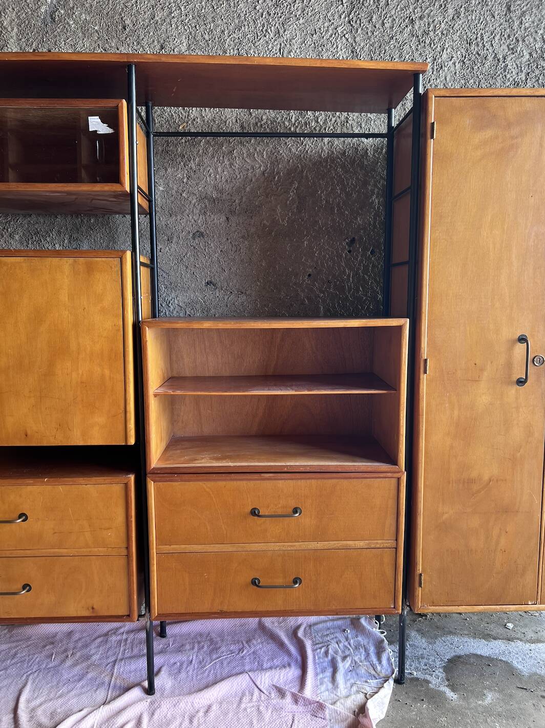 Scandinavian Modular Library Shelf (70s)