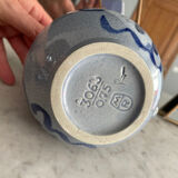 Vintage pitcher in glazed stoneware
