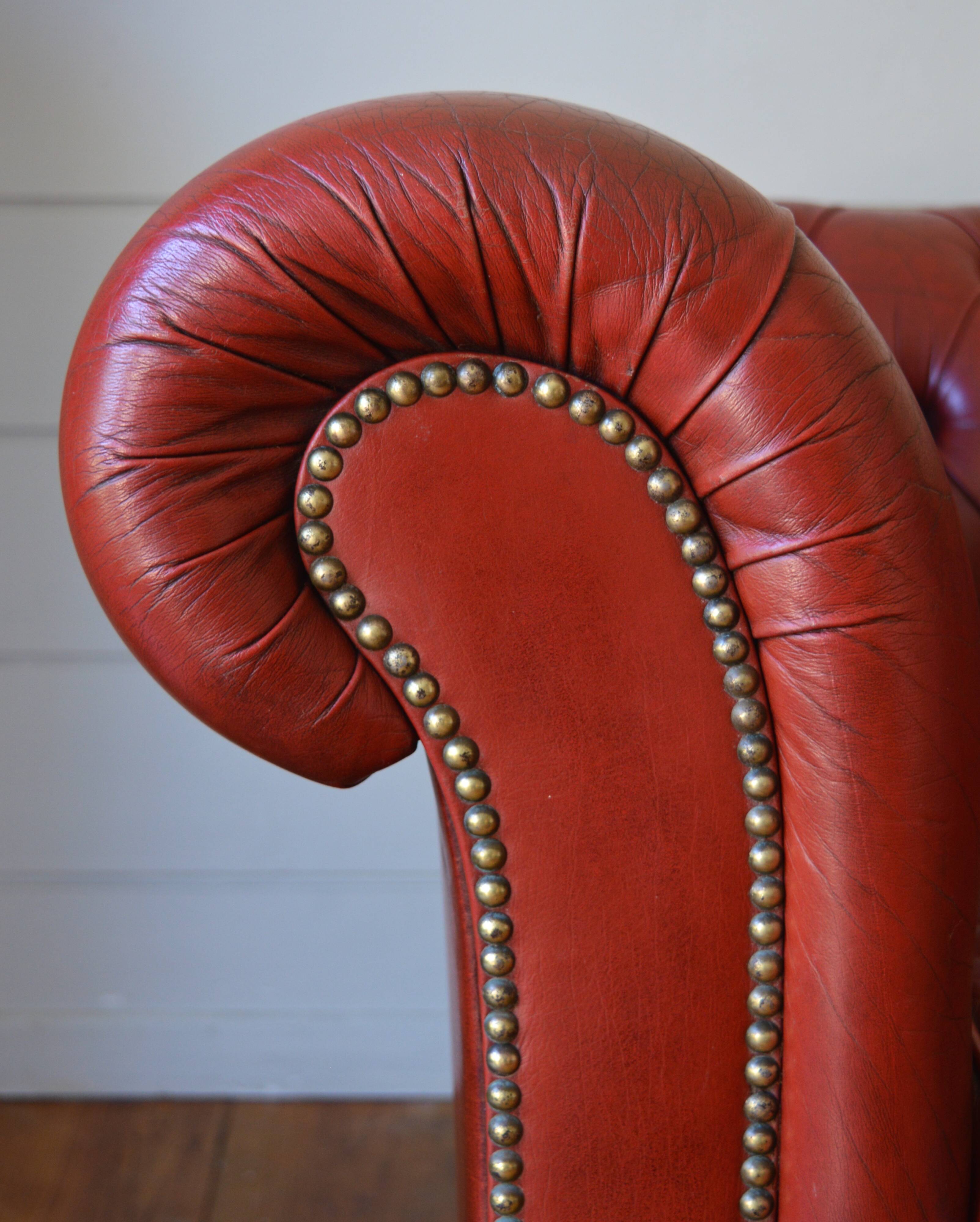 Fauteuil chesterfield