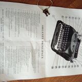 Old Remington portable typewriter No. 5 T