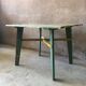 Vintage patinated garden table