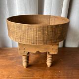 Small wooden coffee table, handcrafted