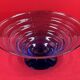 Large cobalt blue glass bowl