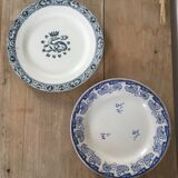 Pair of flat plates iron earth