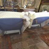 Paire de fauteuils crapaud