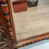 Mirror Louis XIII mercury 150 x 95 cm