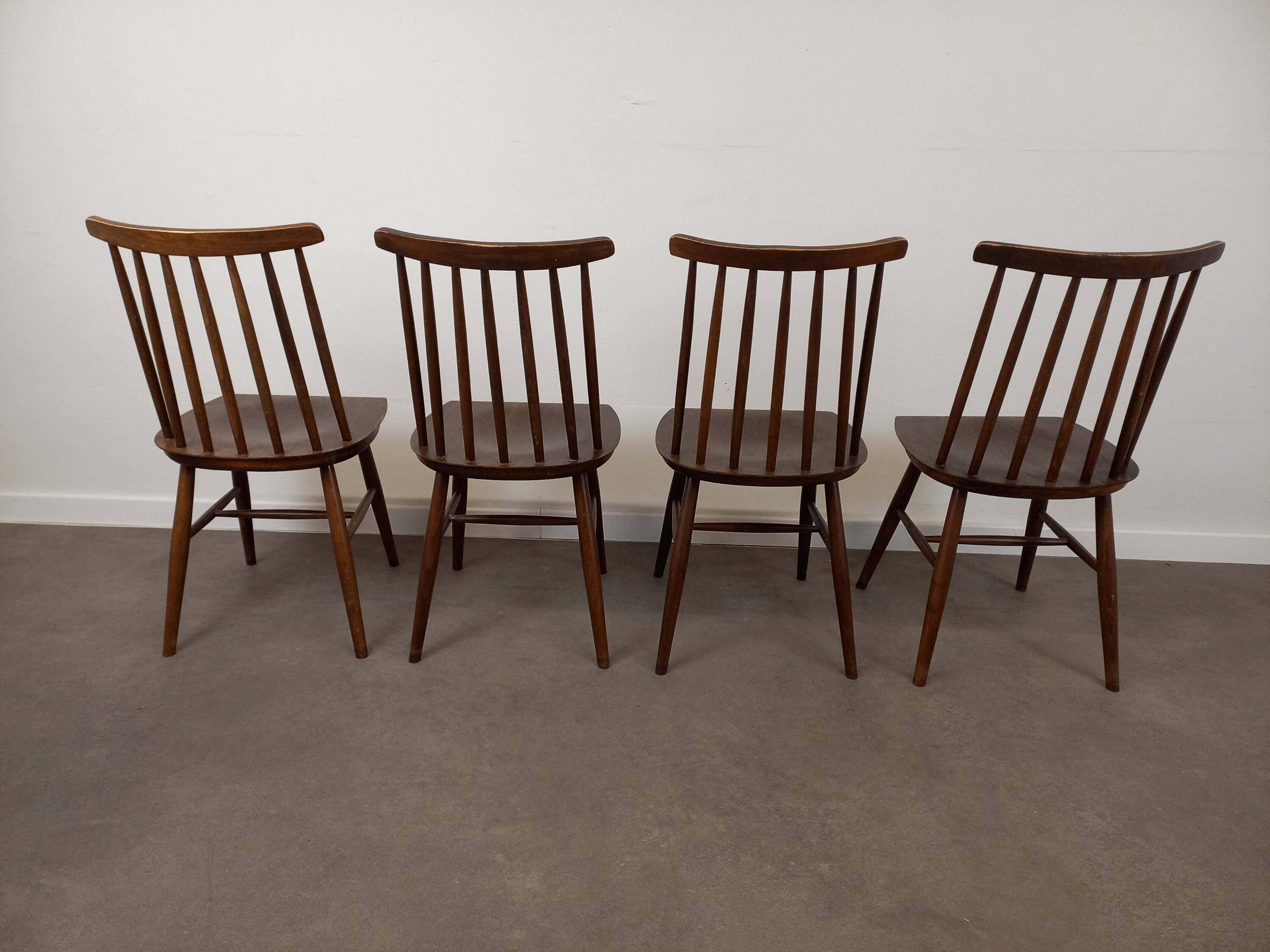 Scandinavian chairs set of 4