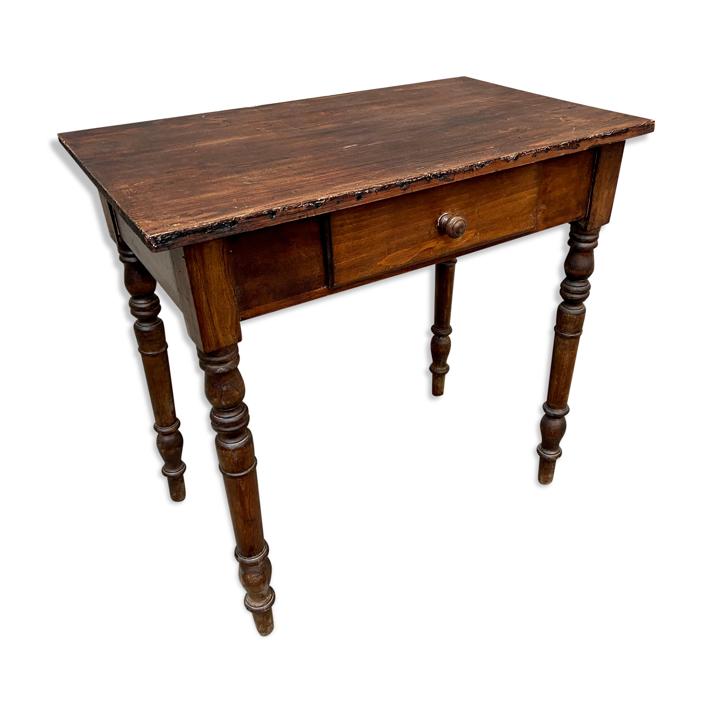 Small farmhouse table in fir 1930