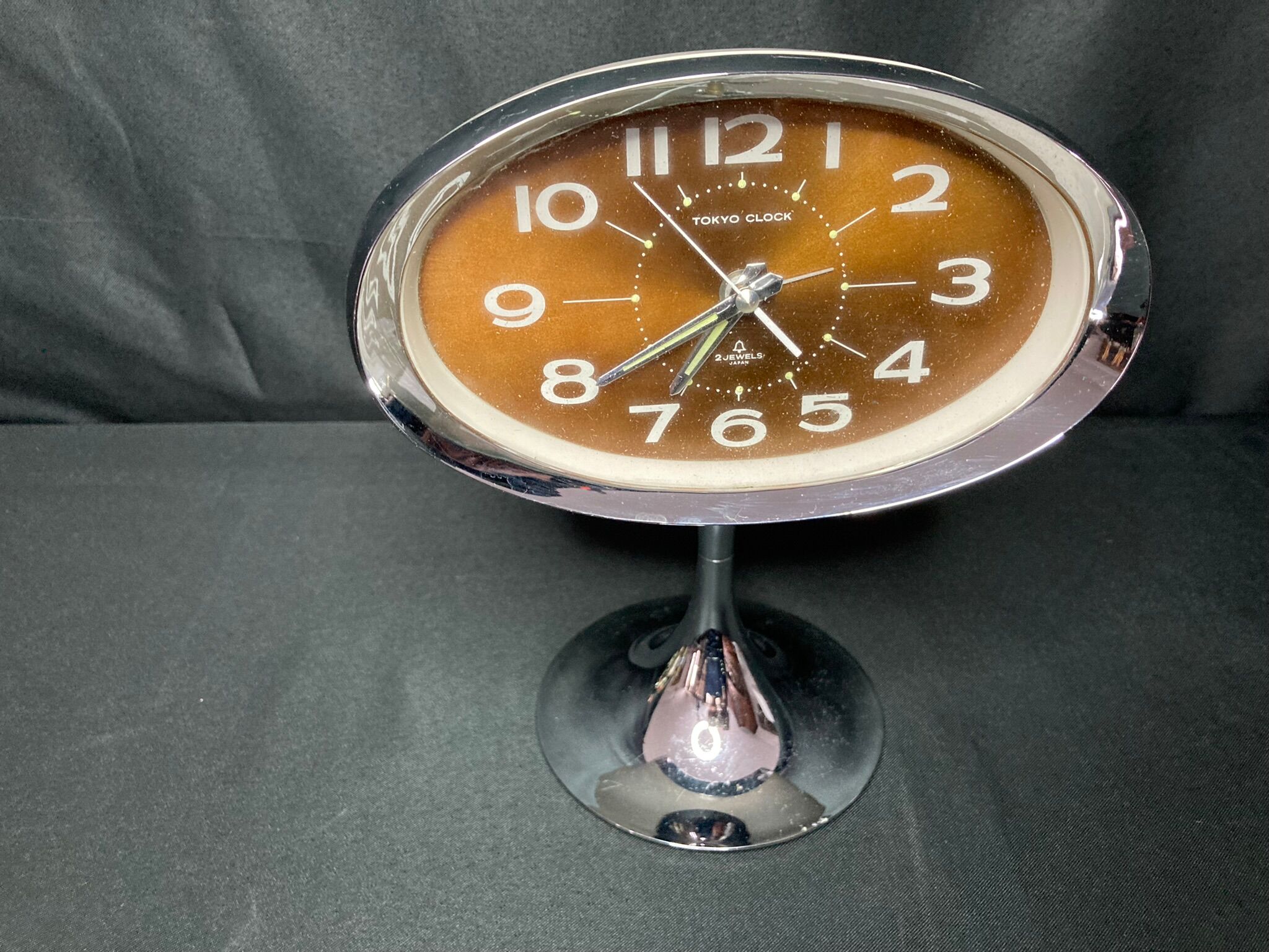 Vintage clock clock Tokyo Clock Space Age 1970s